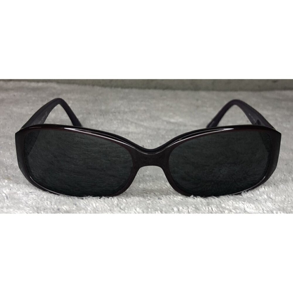 SAKS FIFTH AVENUE 61/S Dark Purple Cat-Eye Womens Sunglasses Frames 53-16-130 - Picture 2 of 7